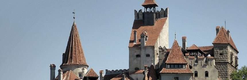 Zamek Bran z wycieczki objazdowej po Rumunii
