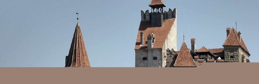 Zamek Bran z wycieczki objazdowej po Rumunii