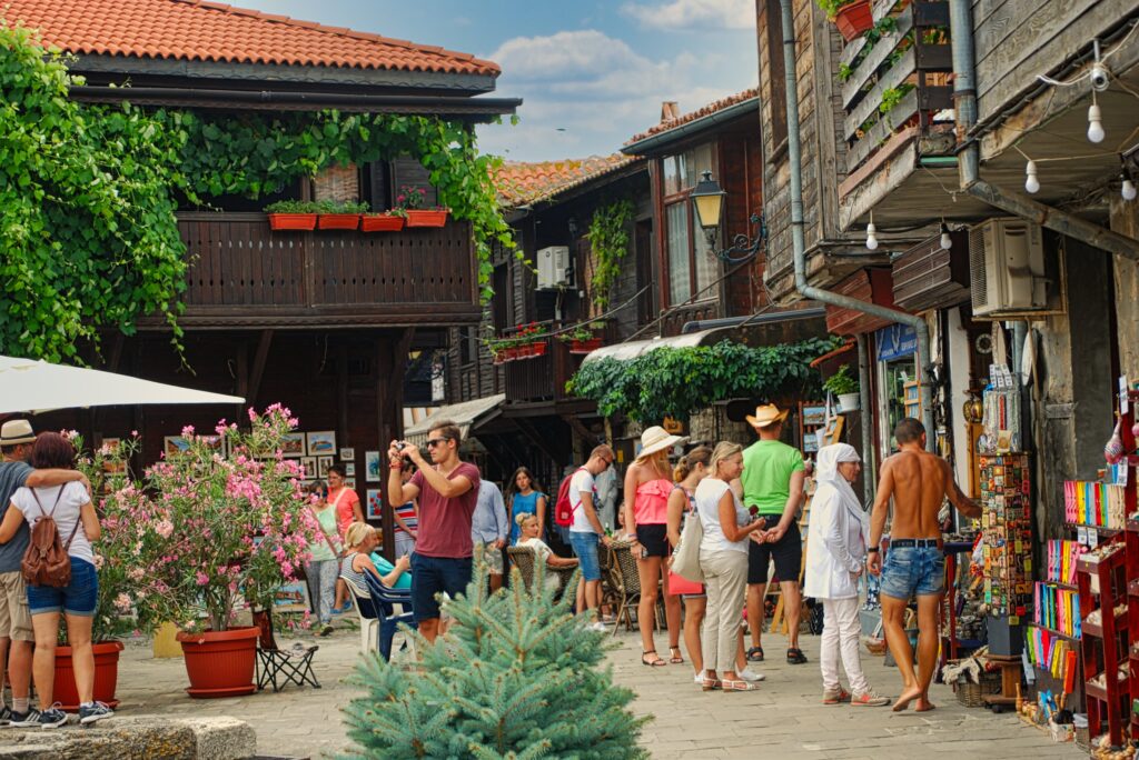 spacer po Nesebyrze - perełki starej architektury drewnianej Bułgarii
