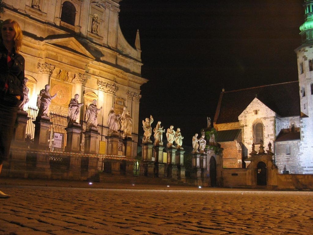 the Church of the Apostles St. Peter and Paul was the first baroque building in Krakow