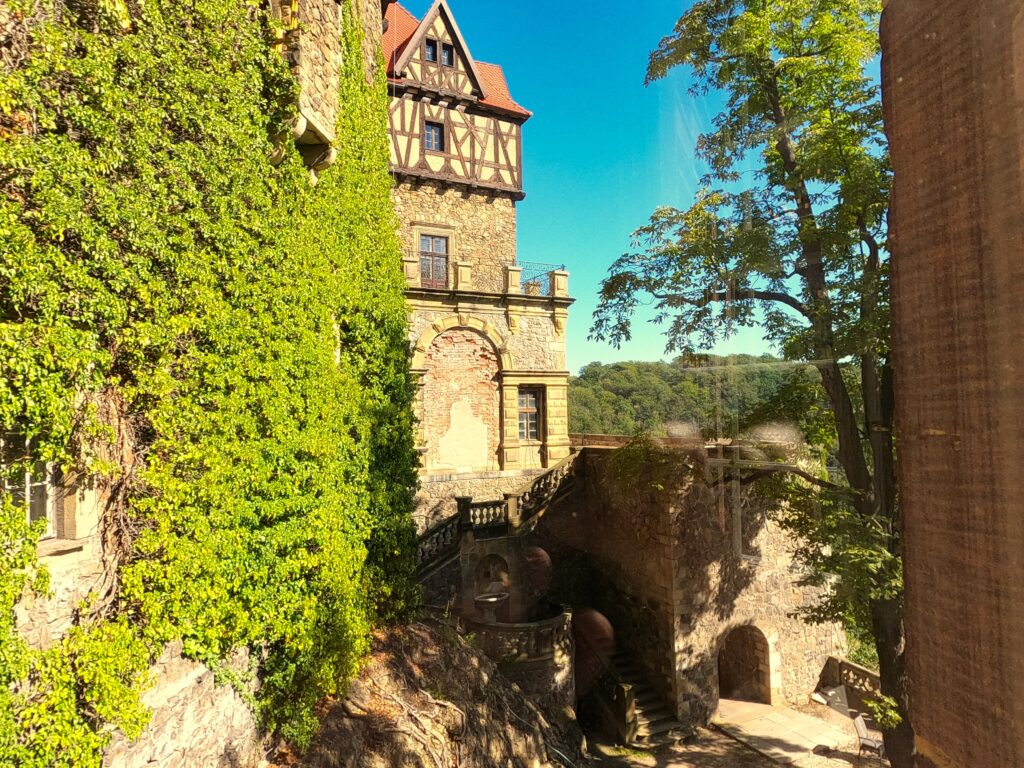 the Castle of Ksiaz near to the city of Walbrzych in the Polish Lower Silesia region