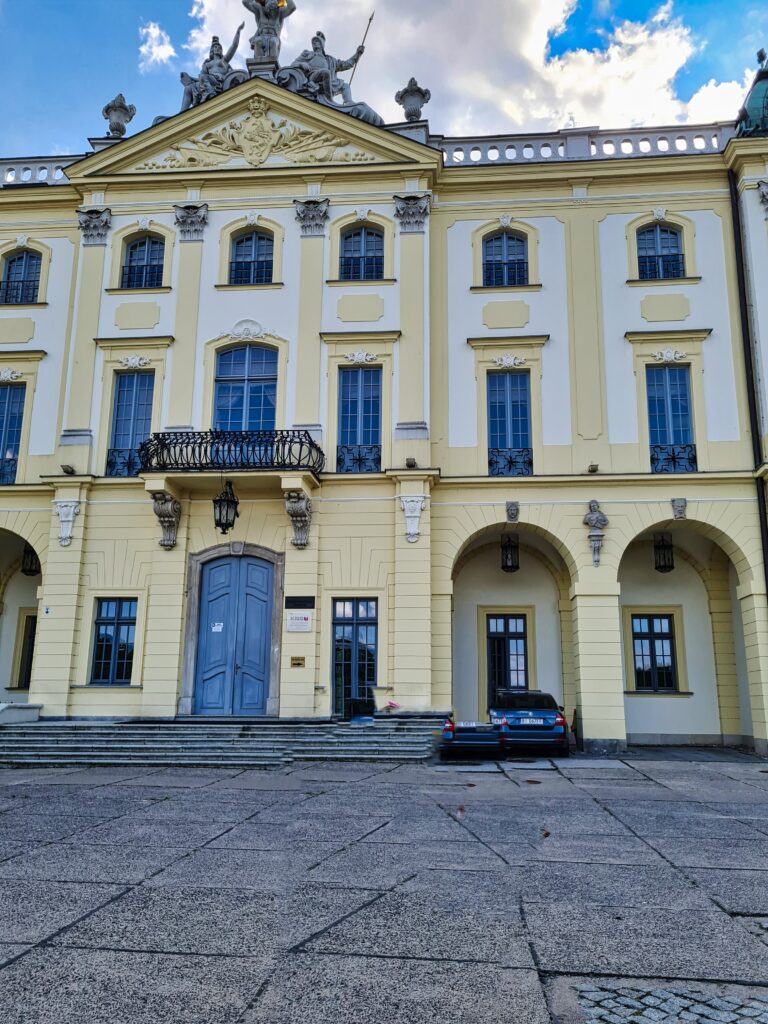 the late Baroque palace of the noble family of the Branicki's in Bialystok