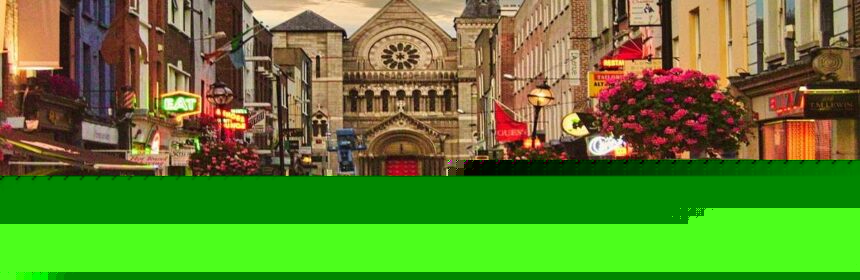 rejon Clarendon Street w Dublinie podczas pobytu w hotelu w Dublinie