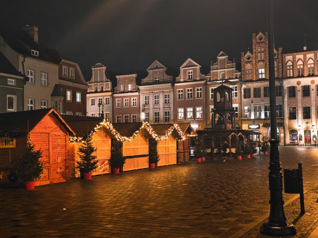 Jarmark Bożonarodzeniowy na Starym Rynku w Poznaniu