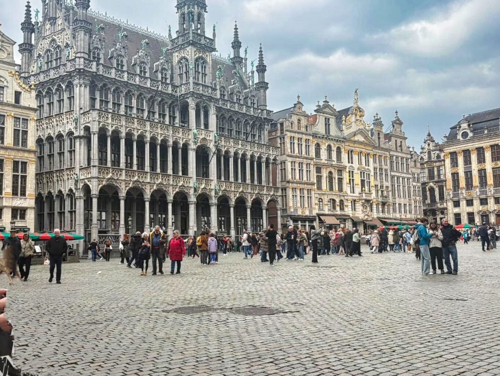 słynny Dom Króla przy Grand Place stolicy Belgii