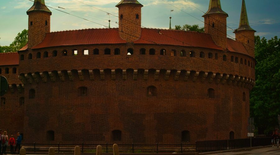 the Krakow Barbican is one of the most important medieval buildings in the city