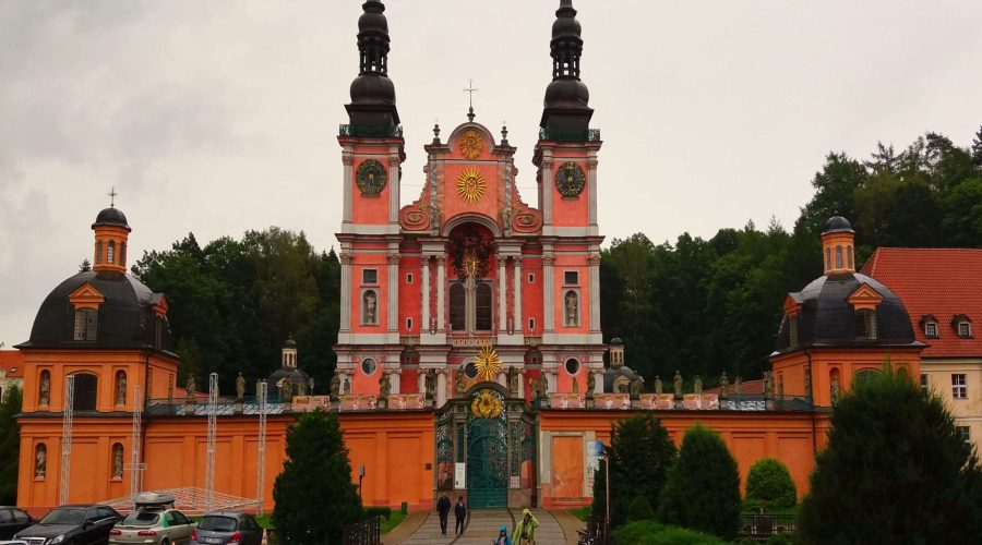 baroque church in the Mazurian town of Swieta Lipka is very famous for its monumental organs