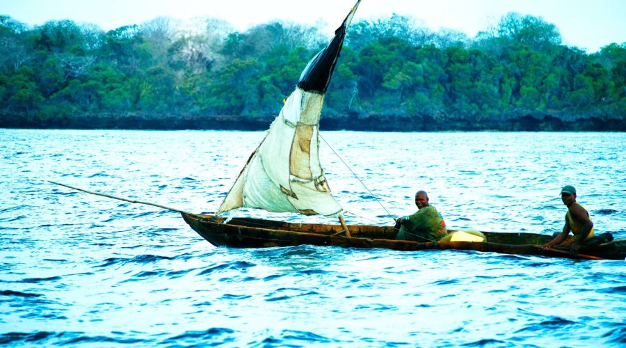 wybrzeże Kenii i praca rybacka na Oceanie Indyjskim
