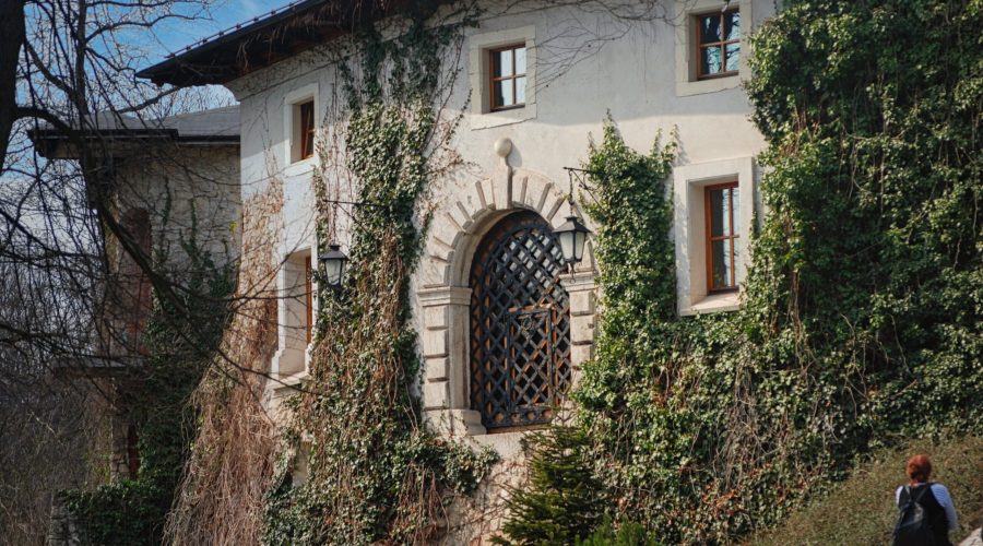 the castle of Korzkiew in the commune of a town Zielonki near to Krakow