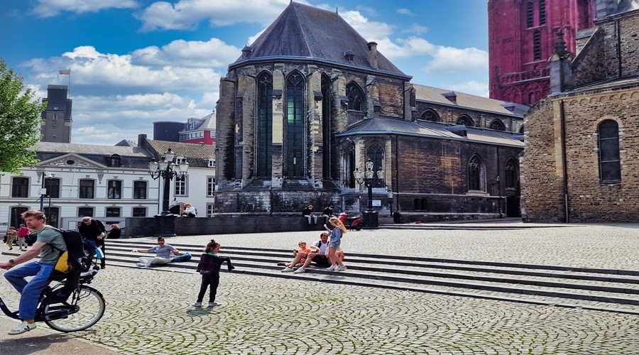 kościół św. Jana w Maastricht podczas majówkowego wyjazdu do Beneluksu