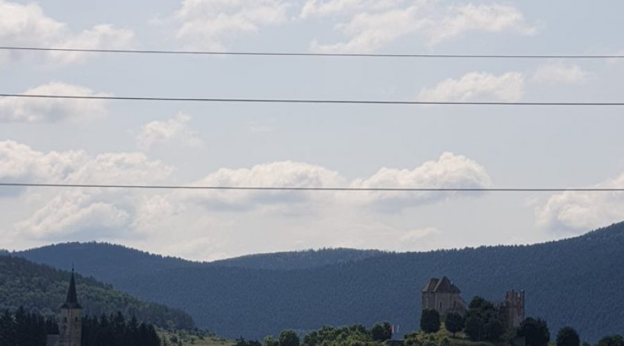 krajobraz Słowenii w okolicach Mariboru