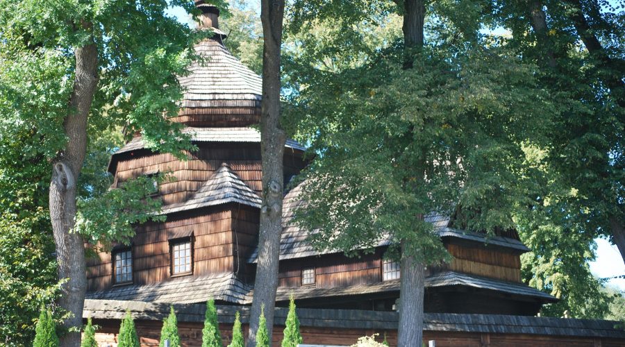 orthodox church of the Transfiguration in Czetez in the Polish Sub-Carpatia region near to city of Rzeszow