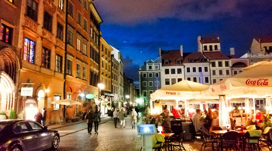 jesienna Starówka w Warszawie