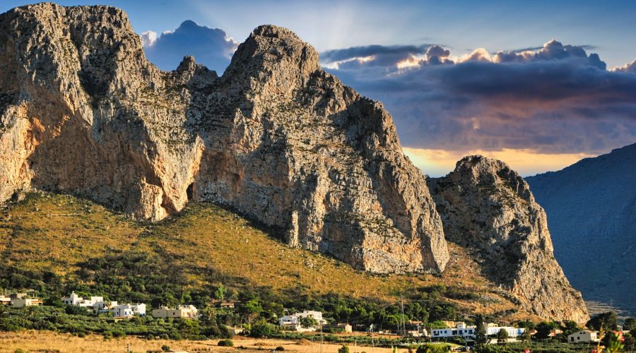 krajobraz w okolicy San Vito lo Capo na zachodniej Sycylii