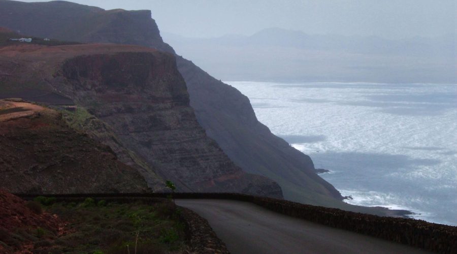 monumentalny krajobraz północy wyspy podczas pobytu w apartamentach na Lanzarote