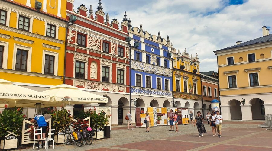 Zamosc was our destination point while touring eastern Poland