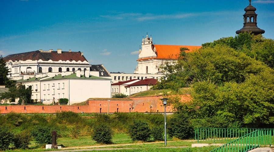 malowniczy Zamość uwieczniony podczas wycieczki po Roztoczu